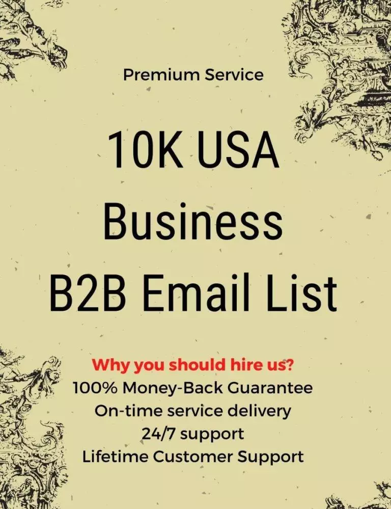 USA Business B2B Email List