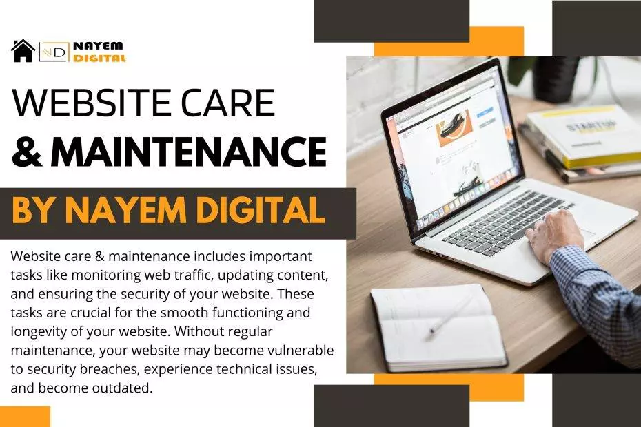 website care and maintenance service by nayem digital california-