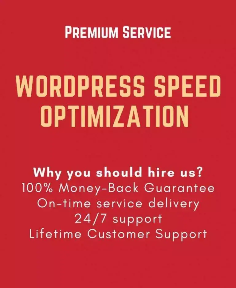 WordPress Speed Optimization